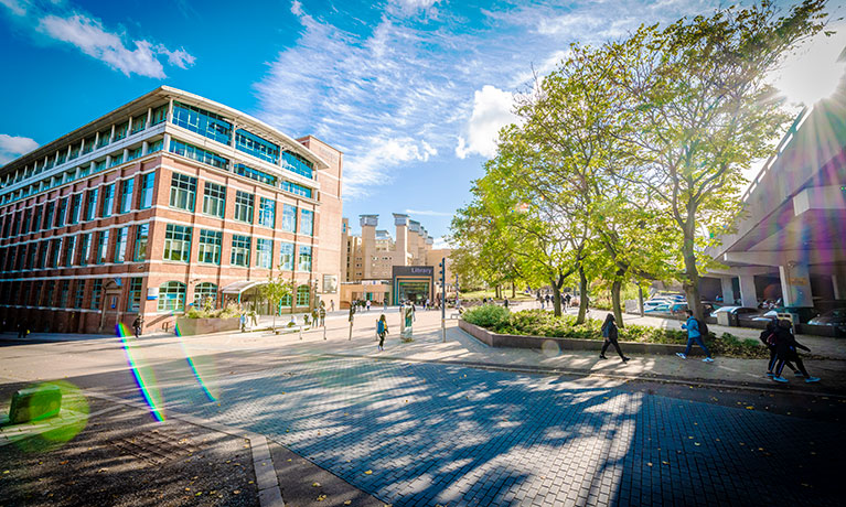 Exterior view of the William Morris building