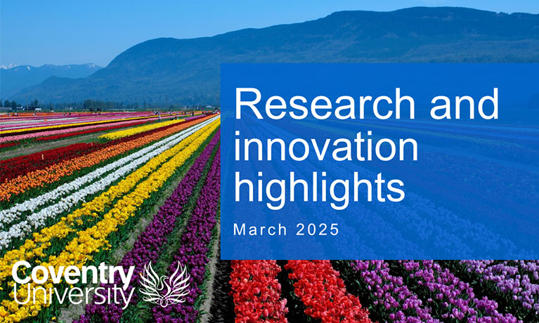 Research and innovation newsletter cover