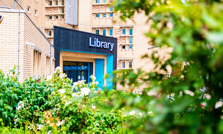 An external view of the university's Lanchester Library at its Coventry city campus.